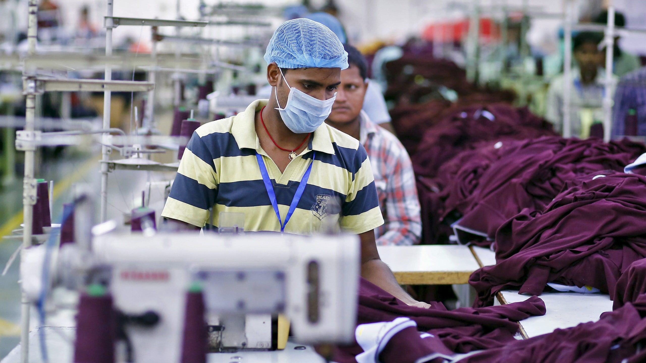 Indian textile workers