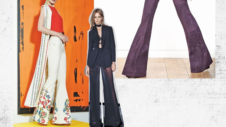 Fall Fashion's Transformation, 1960s Bell Bottoms and Luxury Bags