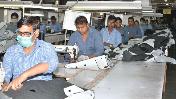 Indian apparel export