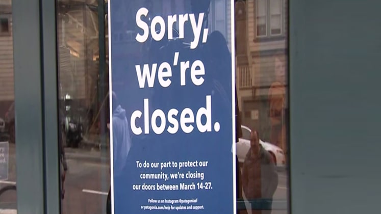 Stores are temporarily closed across the globe