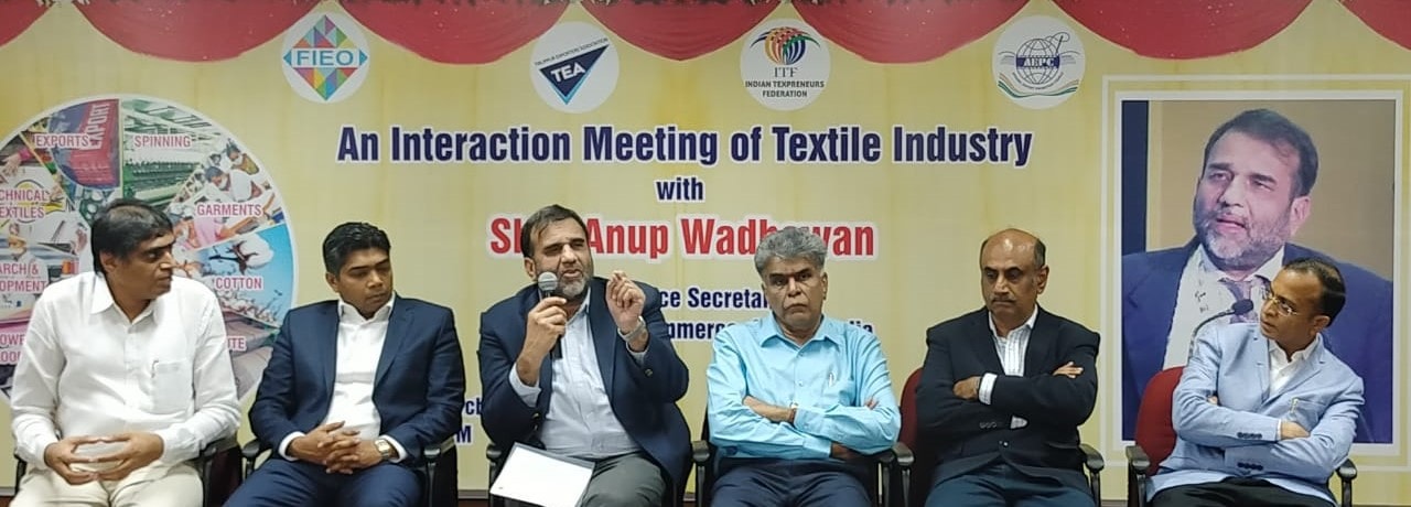 Various industry representatives in meeting with Commerce Secretary Dr. Anup Wadhawan