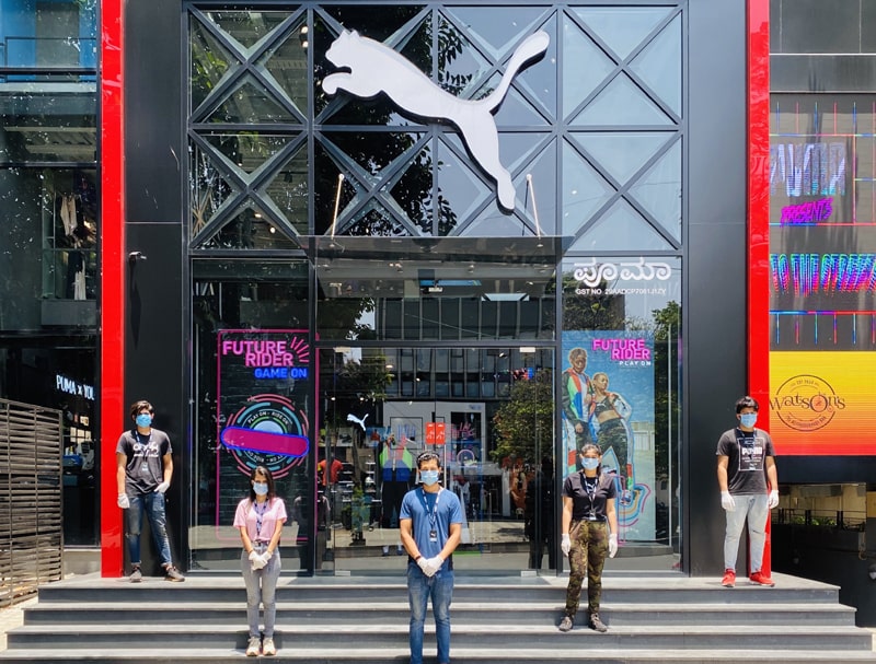Puma Store green zone