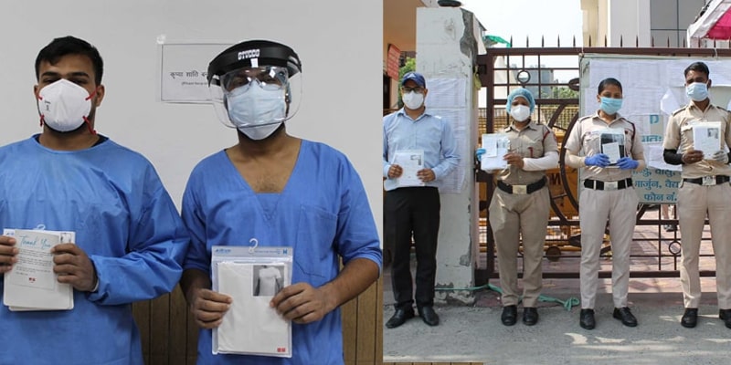 Uniqlo India's initiative to help doctors, medical staff and police fight the pandemic.