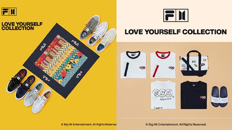 gå ind Kriminel Generalife Fila India to launch FILA X BTS 'LOVE YOURSELF' collection in collaboration  with BTS | Fashion Trends News India