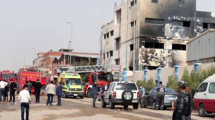 Fire in Egypt’s garment factory kills 20 people and injures 24