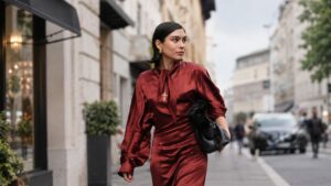 Daytime Satin Is Fall’s Unexpected Wardrobe Workhorse