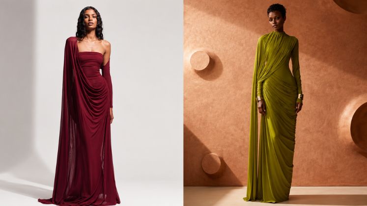 Draping is Fall 2026’s Defining Dress Trend Draping is Fall 2026’s Defining Dress Trend
